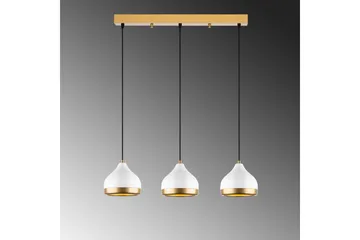 Loftlampe Soodni Tre Horisont Hvid - Hvid - Belysning - Lamper & indendørsbelysning - Loftlampe - Pendellamper & hængelamper