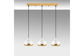 Loftlampe Soodni Tre Horisont Hvid - Hvid - Belysning - Lamper & indendørsbelysning - Loftlampe - Pendellamper & hængelamper
