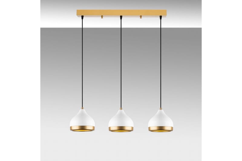 Loftlampe Soodni Tre Horisont Hvid - Hvid - Belysning - Lamper & indendørsbelysning - Loftlampe - Pendellamper & hængelamper