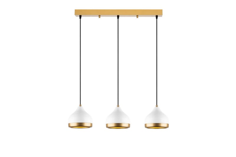 Loftlampe Soodni Tre Horisont Hvid - Hvid - Belysning - Lamper & indendørsbelysning - Loftlampe - Pendellamper & hængelamper