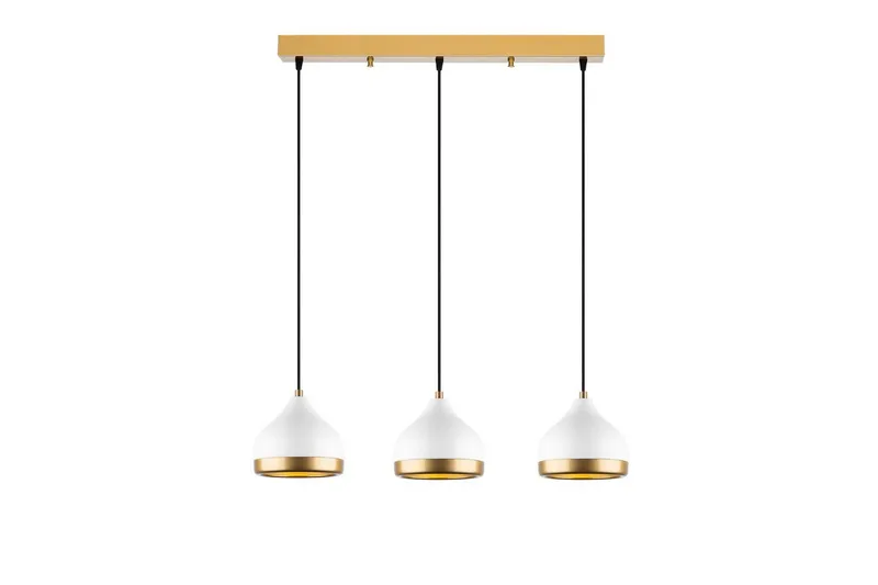 Loftlampe Soodni Tre Horisont Hvid, Hvid