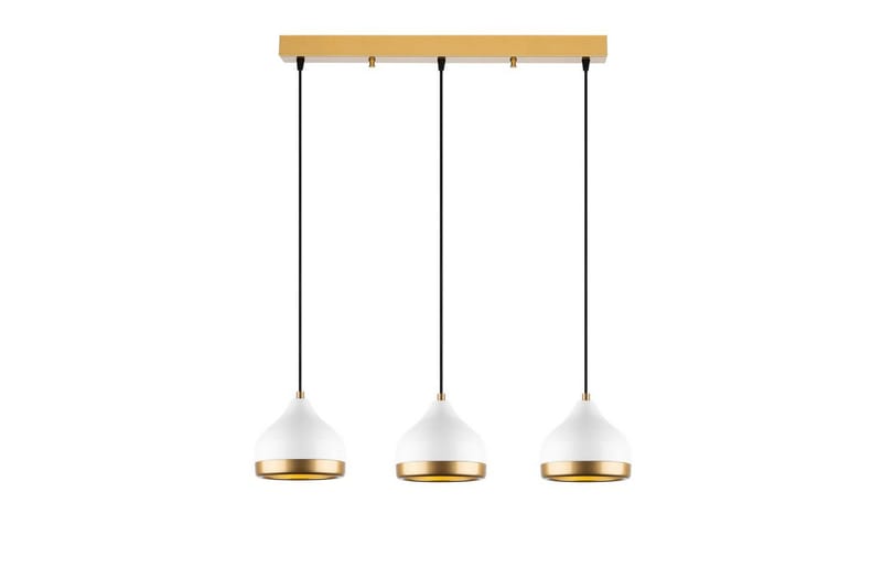 Loftlampe Soodni Tre Horisont Hvid - Hvid - Belysning - Lamper & indendørsbelysning - Loftlampe - Pendellamper & hængelamper