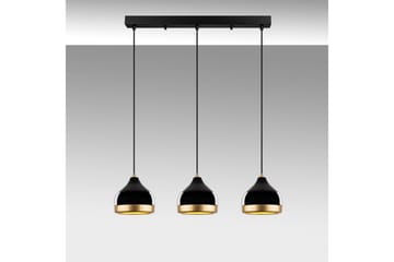 Loftlampe Soodni Tre Horisont Sort - Sort - Belysning - Lamper & indendørsbelysning - Loftlampe - Pendellamper & hængelamper