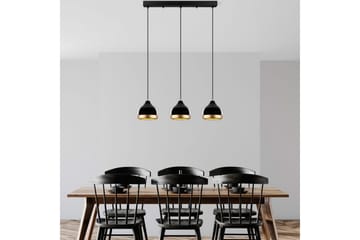 Loftlampe Soodni Tre Horisont Sort - Sort - Belysning - Lamper & indendørsbelysning - Loftlampe - Pendellamper & hængelamper