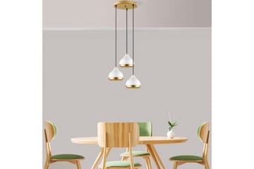 Loftlampe Soodni Tre Sufia Hvid - Hvid - Belysning - Lamper & indendørsbelysning - Loftlampe - Pendellamper & hængelamper