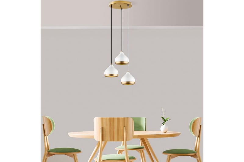 Loftlampe Soodni Tre Sufia Hvid - Hvid - Belysning - Lamper & indendørsbelysning - Loftlampe - Pendellamper & hængelamper