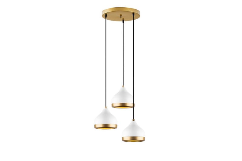 Loftlampe Soodni Tre Sufia Hvid, Hvid
