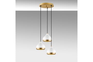 Loftlampe Soodni Tre Sufia Hvid - Hvid - Belysning - Lamper & indendørsbelysning - Loftlampe - Pendellamper & hængelamper