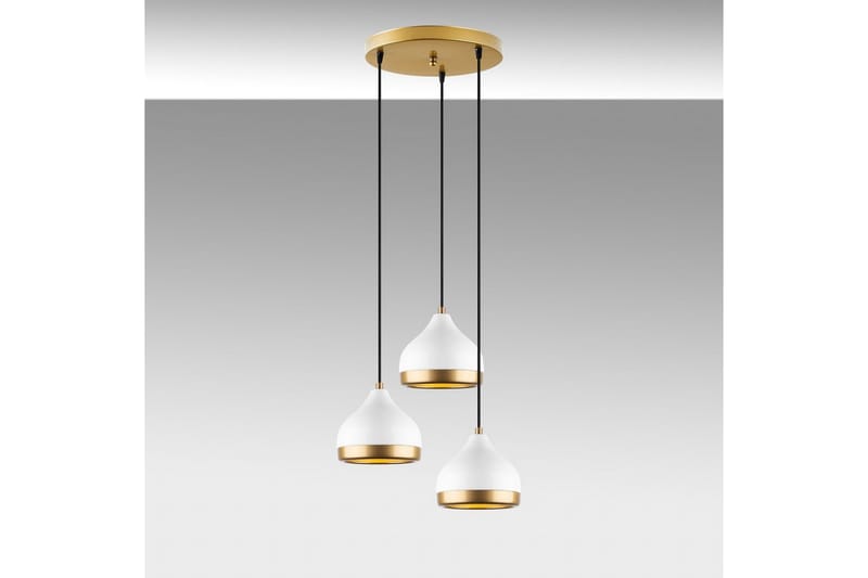 Loftlampe Soodni Tre Sufia Hvid - Hvid - Belysning - Lamper & indendørsbelysning - Loftlampe - Pendellamper & hængelamper