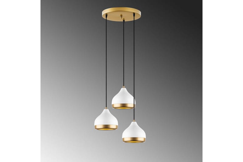 Loftlampe Soodni Tre Sufia Hvid - Hvid - Belysning - Lamper & indendørsbelysning - Loftlampe - Pendellamper & hængelamper