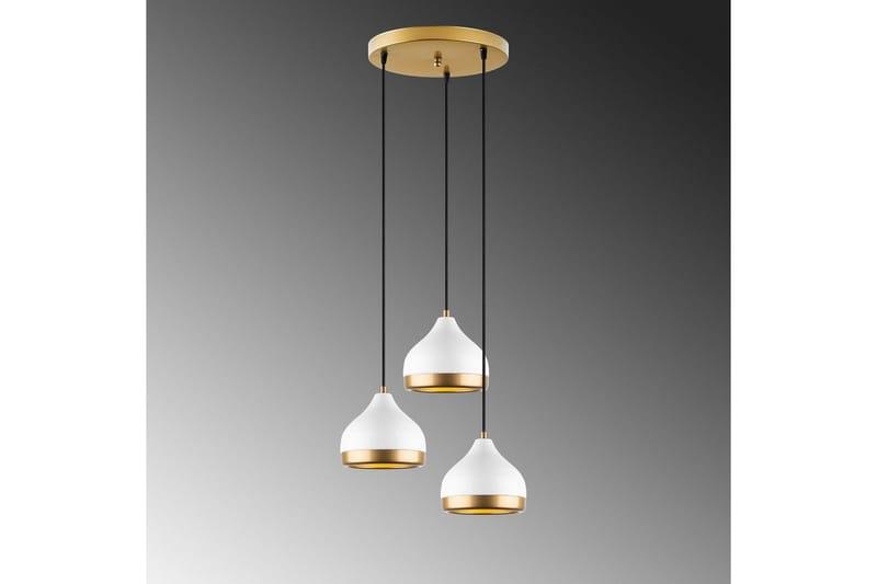Loftlampe Soodni Tre Sufia Hvid - Hvid - Belysning - Lamper & indendørsbelysning - Loftlampe - Pendellamper & hængelamper