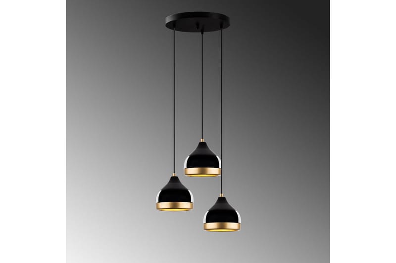Loftlampe Soodni Tre Sufia Sort - Sort - Belysning - Lamper & indendørsbelysning - Loftlampe - Pendellamper & hængelamper