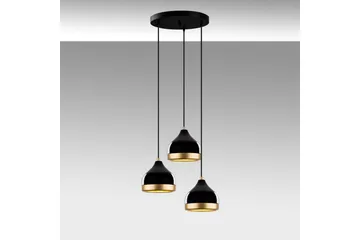 Loftlampe Soodni Tre Sufia Sort - Sort - Belysning - Lamper & indendørsbelysning - Loftlampe - Pendellamper & hængelamper