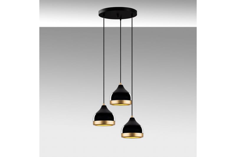 Loftlampe Soodni Tre Sufia Sort - Sort - Belysning - Lamper & indendørsbelysning - Loftlampe - Pendellamper & hængelamper