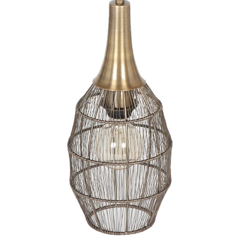 Loftlampe Soraya - 26x48 cm, Mat sort/antik messing - Belysning - Lamper & indendørsbelysning - Loftlampe - Pendellamper & hængelamper