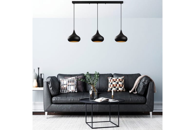 Loftlampe Sorna Sort - Sort - Belysning - Lamper & indendørsbelysning - Loftlampe - Pendellamper & hængelamper