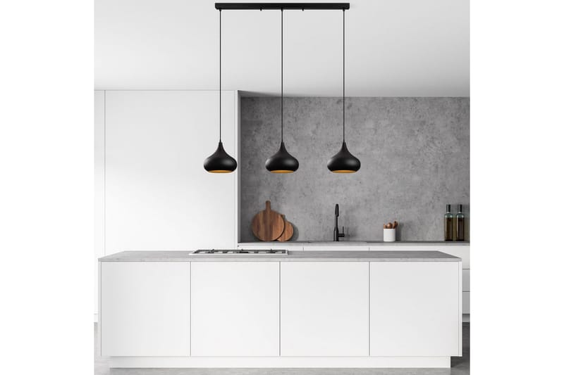 Loftlampe Sorna Sort - Sort - Belysning - Lamper & indendørsbelysning - Loftlampe - Pendellamper & hængelamper