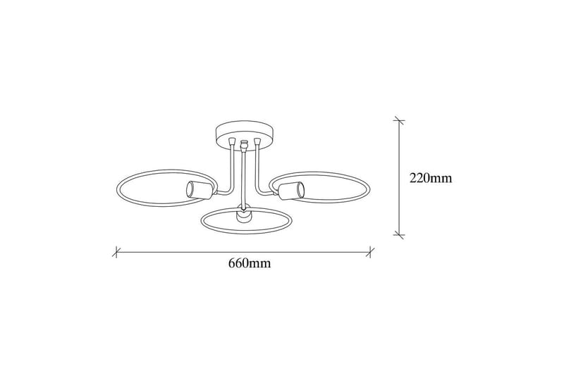 Loftlampe Sort Sufia - Sort - Belysning - Lamper & indendørsbelysning - Loftlampe - Pendellamper & hængelamper