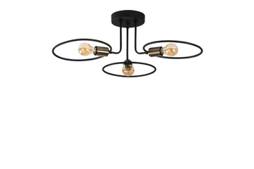 Loftlampe Sort Sufia - Sort - Belysning - Lamper & indendørsbelysning - Loftlampe - Pendellamper & hængelamper