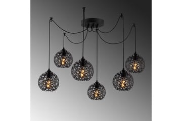 Loftlampe Sourab Brilo Black - Sort - Belysning - Lamper & indendørsbelysning - Loftlampe - Pendellamper & hængelamper