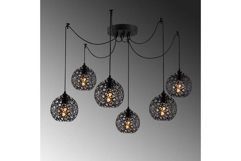 Loftlampe Sourab Brilo Black - Sort - Belysning - Lamper & indendørsbelysning - Loftlampe - Pendellamper & hængelamper