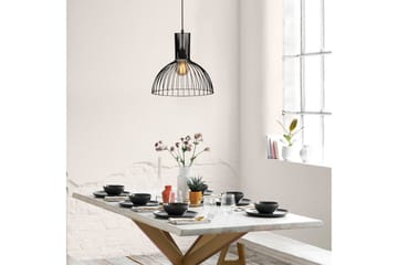 Loftlampe Sourab Lys Sort - Sort - Belysning - Lamper & indendørsbelysning - Loftlampe - Pendellamper & hængelamper