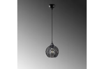 Loftlampe Souvik Sort - 17 x 17 x 118 cm - Belysning - Lamper & indendørsbelysning - Loftlampe - Pendellamper & hængelamper