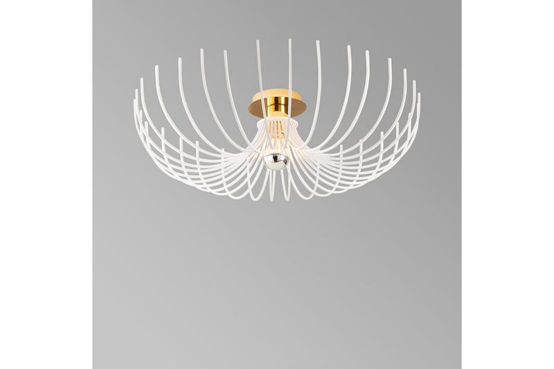 Loftlampe Subbersta Hvid - Diameter: 56 cm - Belysning - Lamper & indendørsbelysning - Loftlampe - Pendellamper & hængelamper