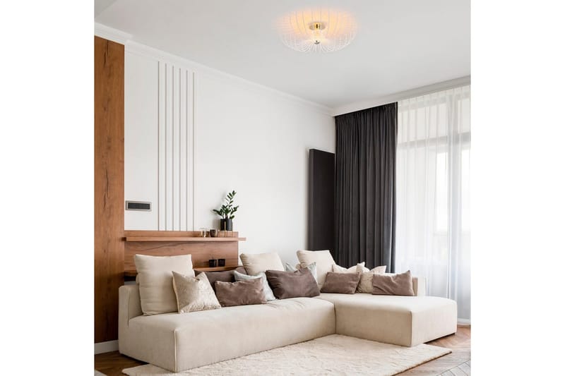 Loftlampe Subbersta Hvid - Diameter: 56 cm - Belysning - Lamper & indendørsbelysning - Loftlampe - Pendellamper & hængelamper