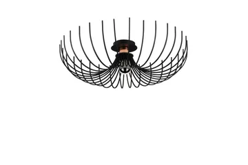 Loftlampe Subbersta Sort - Diameter: 56 cm - Belysning - Lamper & indendørsbelysning - Loftlampe - Pendellamper & hængelamper