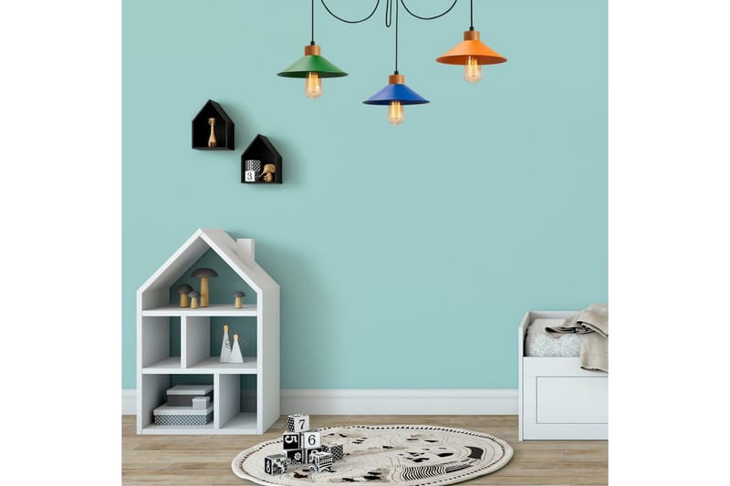 Loftlampe Sudalwani Grøn / Blå / Orange - Grøn / Blå / Orange - Belysning - Lamper & indendørsbelysning - Loftlampe - Pendellamper & hængelamper