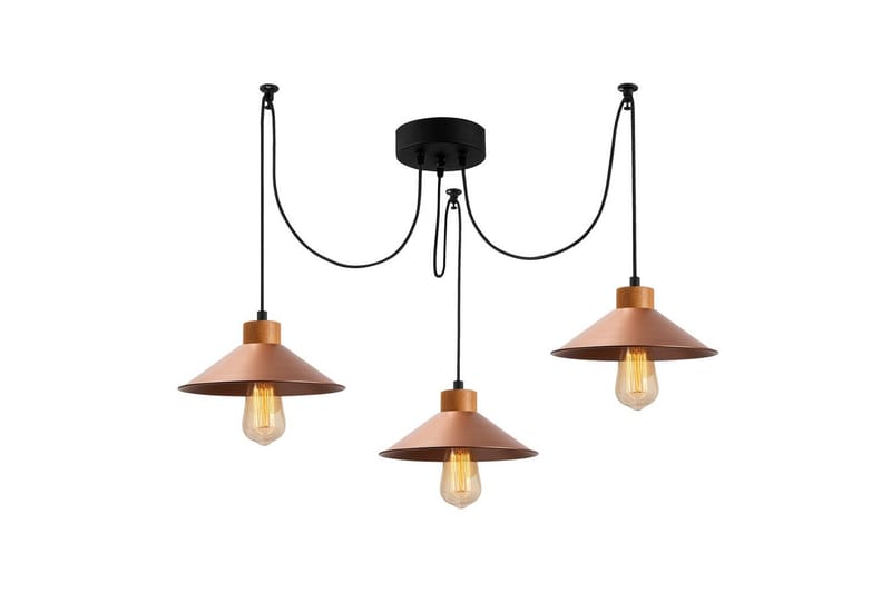Loftlampe Sudalwani Kobber - Kobber - Belysning - Lamper & indendørsbelysning - Loftlampe - Pendellamper & hængelamper