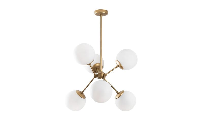 Loftlampe Sudasalle Andet Rany / Hvid - Guld/Hvid - Belysning - Lamper & indendørsbelysning - Loftlampe - Pendellamper & hængelamper