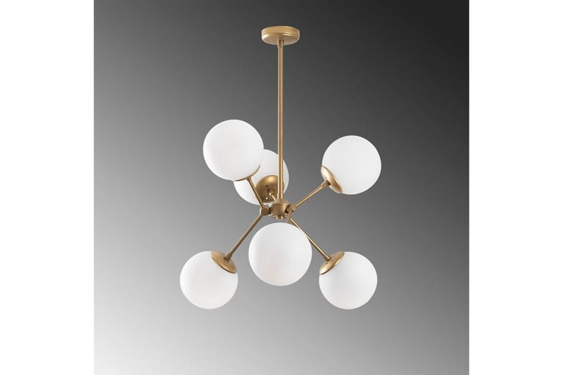 Loftlampe Sudasalle Andet Rany / Hvid - Guld/Hvid - Belysning - Lamper & indendørsbelysning - Loftlampe - Pendellamper & hængelamper