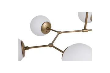 Loftlampe Sudatoor Fibran Gul / Hvid - Gul / Hvid - Belysning - Lamper & indendørsbelysning - Loftlampe - Pendellamper & hængelamper