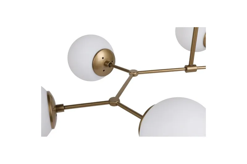 Loftlampe Sudatoor Fibran Gul / Hvid - Gul / Hvid - Belysning - Lamper & indendørsbelysning - Loftlampe - Pendellamper & hængelamper