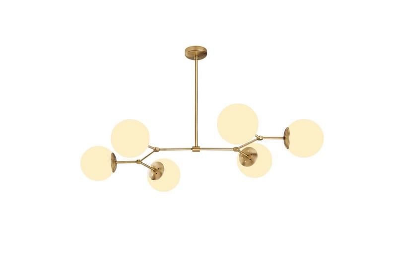 Loftlampe Sudatoor Fibran Gul / Hvid - Gul / Hvid - Belysning - Lamper & indendørsbelysning - Loftlampe - Pendellamper & hængelamper