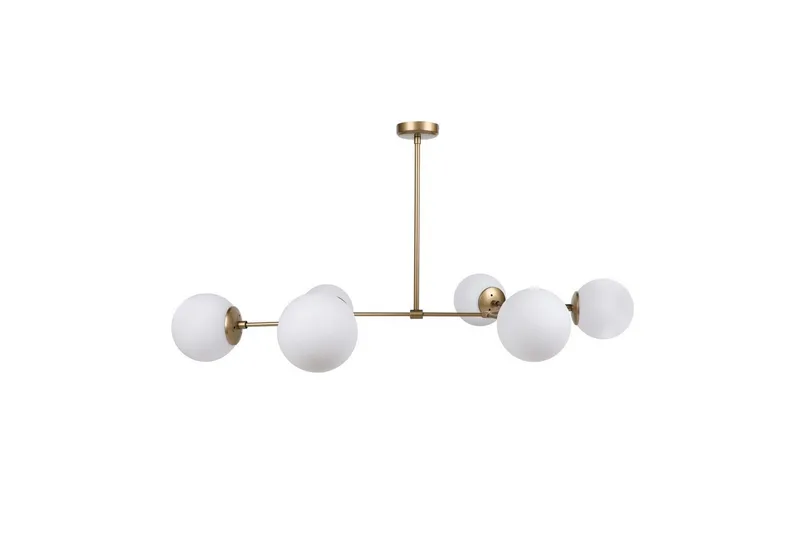 Loftlampe Sudatoor Fibran Gul / Hvid - Gul / Hvid - Belysning - Lamper & indendørsbelysning - Loftlampe - Pendellamper & hængelamper