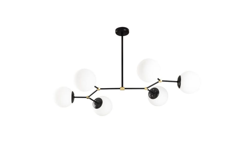 Loftlampe Sudatoor Fibran Sort / Hvid - Sort / Hvid - Belysning - Lamper & indendørsbelysning - Loftlampe - Pendellamper & hængelamper