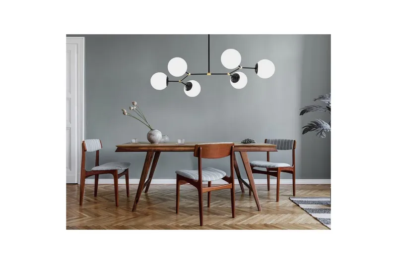 Loftlampe Sudatoor Fibran Sort / Hvid - Sort / Hvid - Belysning - Lamper & indendørsbelysning - Loftlampe - Pendellamper & hængelamper