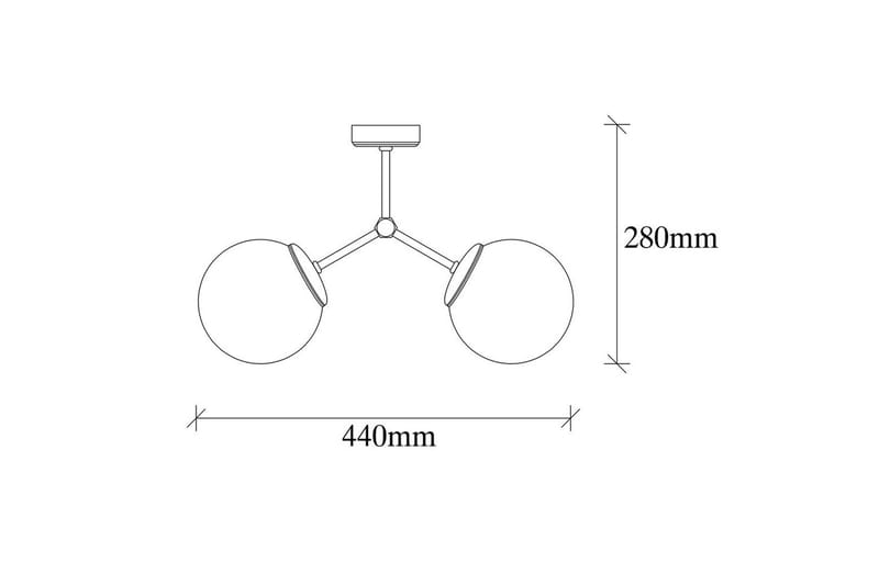 Loftlampe Sudatoor Gul / Hvid - Gul / Hvid - Belysning - Lamper & indendørsbelysning - Loftlampe - Plafond