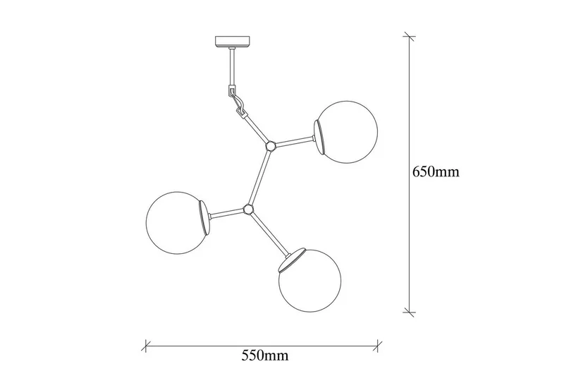 Loftlampe Sudatoor Nexis Hvid - Hvid - Belysning - Lamper & indendørsbelysning - Loftlampe - Pendellamper & hængelamper
