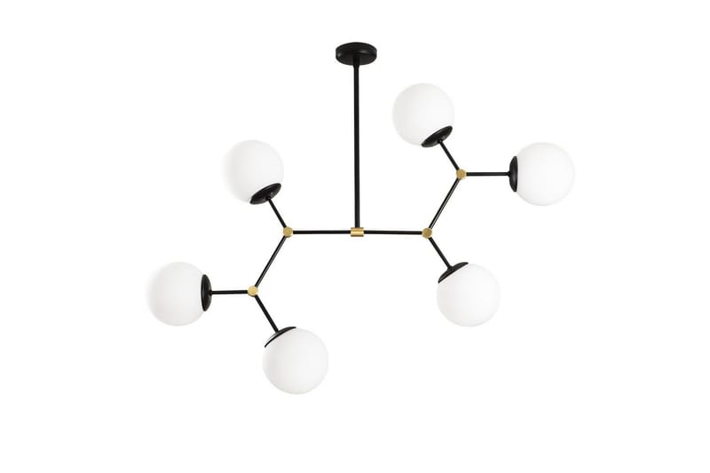 Loftlampe Sudatoor Veilo Sort / Hvid - Sort/Hvid - Belysning - Lamper & indendørsbelysning - Loftlampe - Pendellamper & hængelamper
