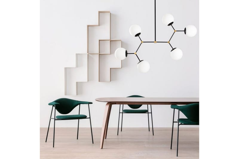 Loftlampe Sudatoor Veilo Sort / Hvid - Sort/Hvid - Belysning - Lamper & indendørsbelysning - Loftlampe - Pendellamper & hængelamper
