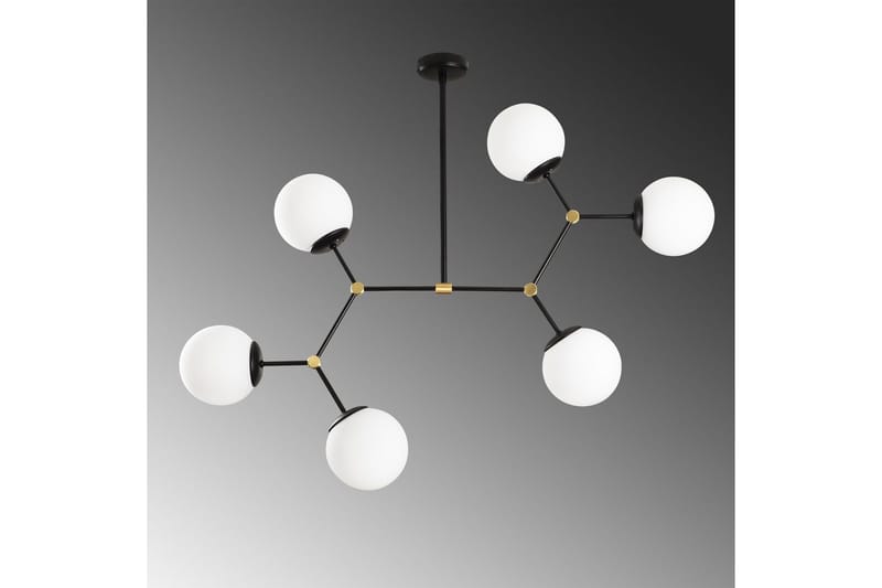 Loftlampe Sudatoor Veilo Sort / Hvid - Sort/Hvid - Belysning - Lamper & indendørsbelysning - Loftlampe - Pendellamper & hængelamper