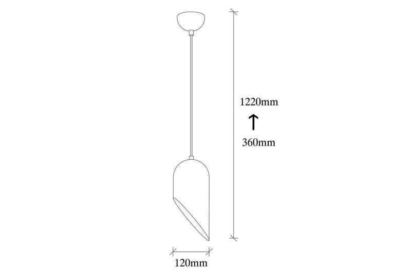 Loftlampe Suenaga Sort / Rany - Guld/Sort - Belysning - Lamper & indendørsbelysning - Loftlampe - Pendellamper & hængelamper