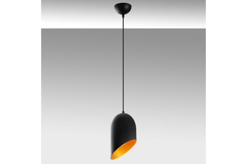 Loftlampe Suenaga Sort / Rany - Guld/Sort - Belysning - Lamper & indendørsbelysning - Loftlampe - Pendellamper & hængelamper