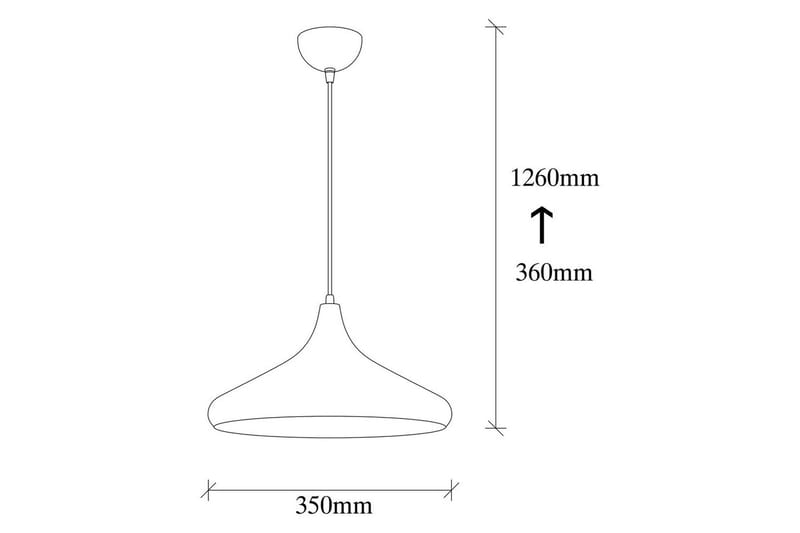 Loftlampe Suna Sort - Sort - Belysning - Lamper & indendørsbelysning - Loftlampe - Pendellamper & hængelamper