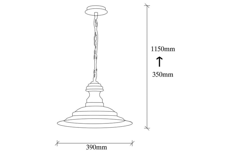 Loftlampe Suna Vintage - Multifarvet - Belysning - Lamper & indendørsbelysning - Loftlampe - Pendellamper & hængelamper