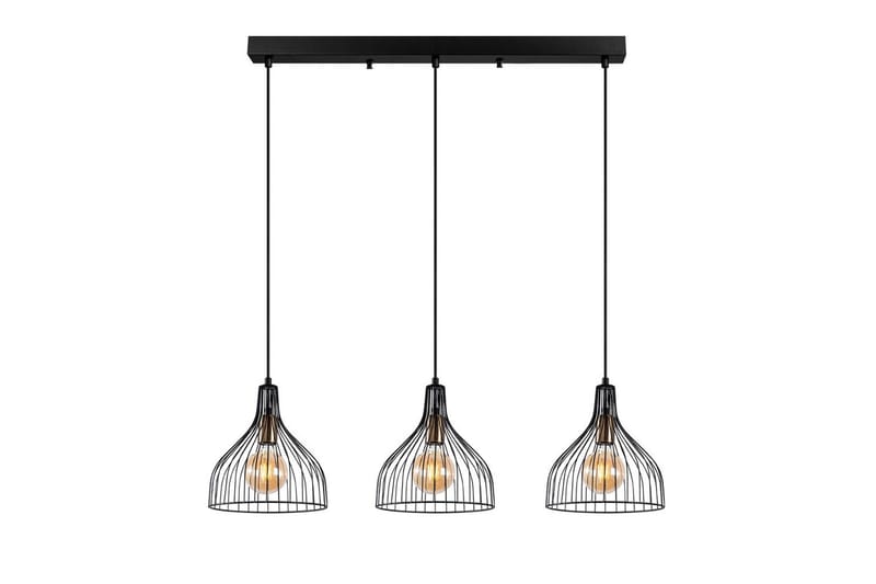 Loftlampe Talnor Horisontal Tre - Bronze/Sort - Belysning - Lamper & indendørsbelysning - Loftlampe - Pendellamper & hængelamper